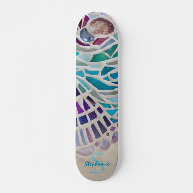 Personalized Mosaic  Skateboard (Front)