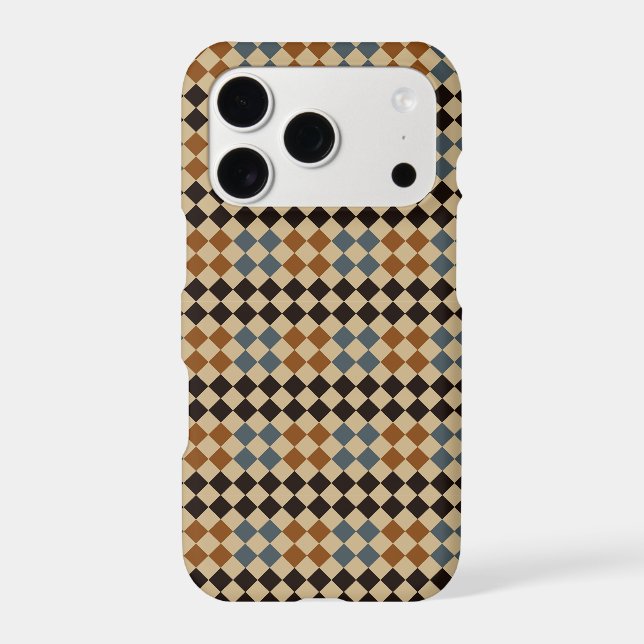 Personalized Mosaic Tile  Iphone Case (Back)