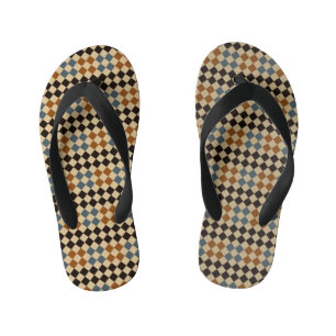 Personalized Mosaic Tile Kid's Flip Flops