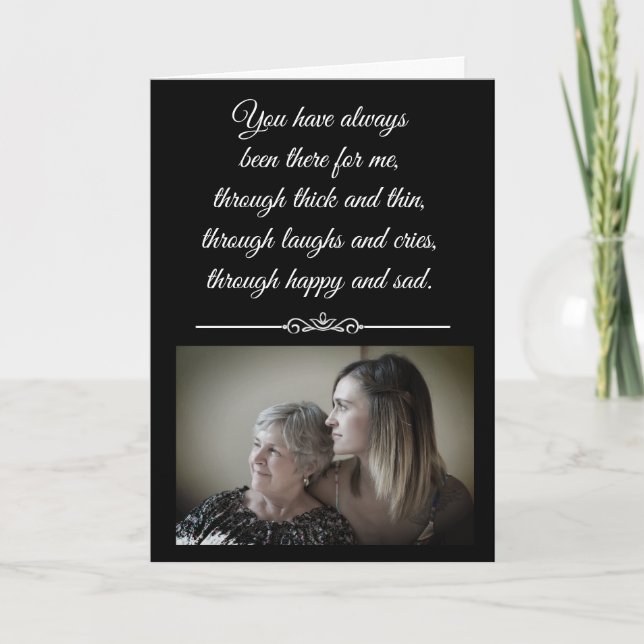 Personalized Mother Daughter Happy Mother's Day Card (Front)