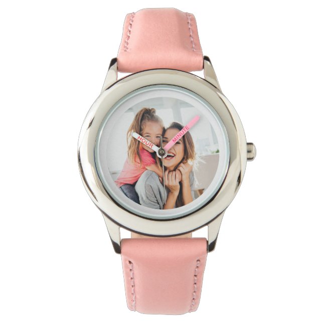 Personalized Mother daughter matching unique gift Watch (Front)
