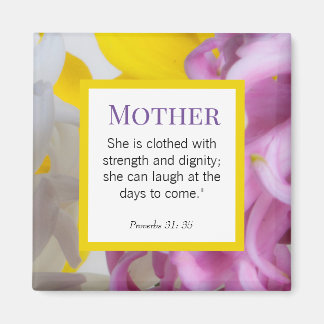 Personalized Mother Day Bible Scriptures Magnet