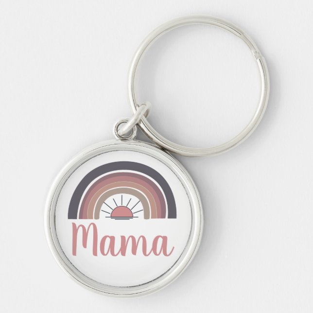 Personalized Mother gift ideas Keychain (Front)