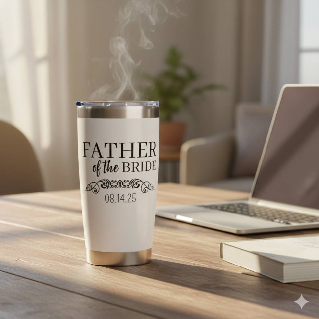 Personalized Mother of the Bride Custom Tumbler,  Insulated Tumbler (Creator Uploaded)