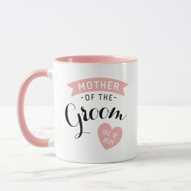 Personalized Mother of the Groom Mug (Left)