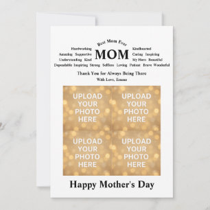 Personalized Mother’s Day Card