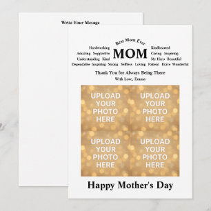 Personalized Mother’s Day Card