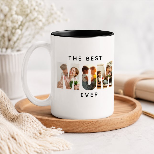 Personalized Mother’s Day Gift Two-Tone Coffee Mug (Creator Uploaded)