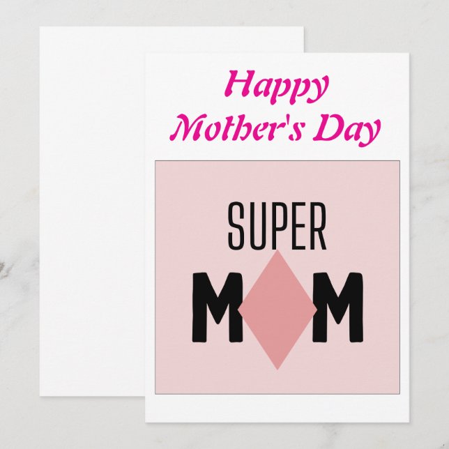 Personalized Mother’s Day Mug – Custom Gift for Mo Invitation (Front/Back)