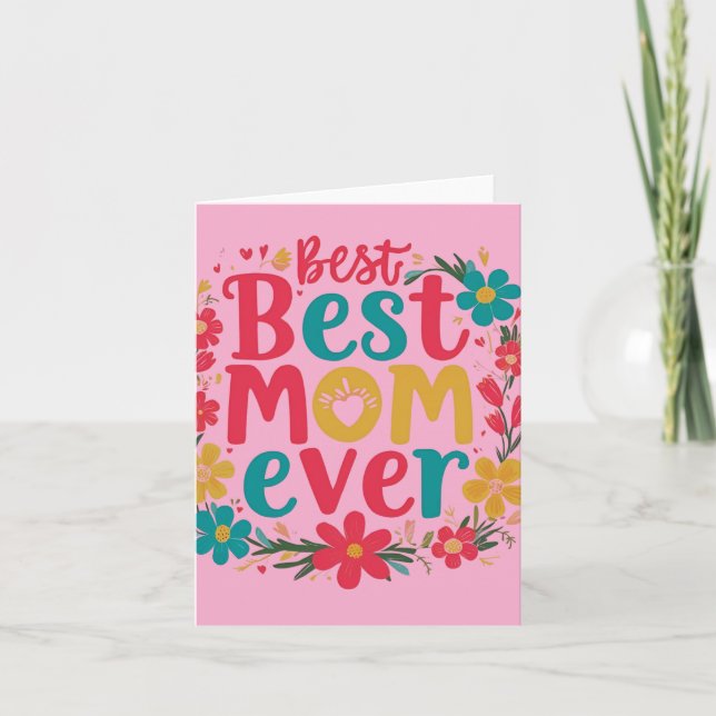 Personalized Mother’s Day Mug – Custom Gift for Mo Note Card (Front)