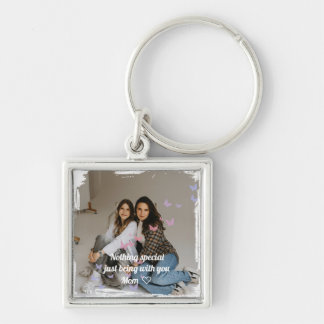 Personalized Mother’s Love Photo Keychain