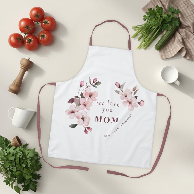Personalized Mothers Day Apron for Mom (Creator Uploaded)
