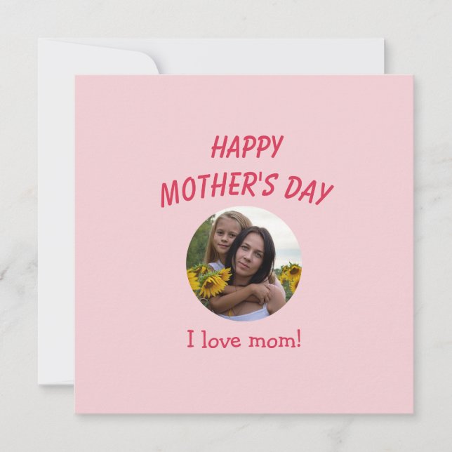 Personalized Mother's Day Card (Front)