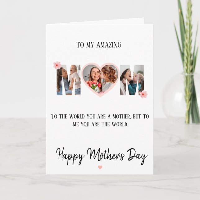 Personalized Mother's Day Card (Front)
