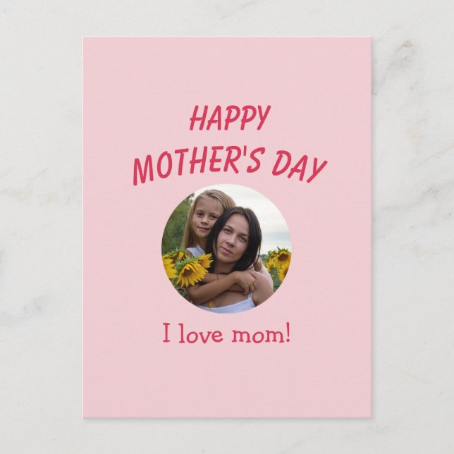 Personalized Mother's Day Card (Front)