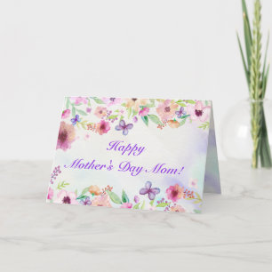 Personalized Mother's Day Cards with Your Message