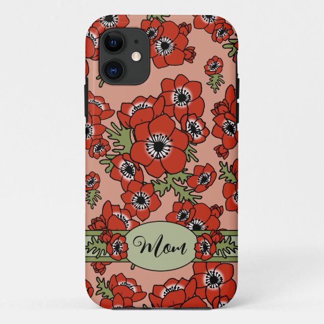 Personalized Mother's Day Case-Mate iPhone Case (Back)