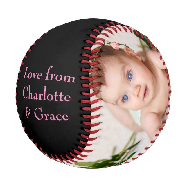 Personalized Mothers Day Custom Made For You Baseball (Angled)
