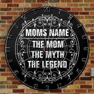 Personalized Mothers day Dart Board