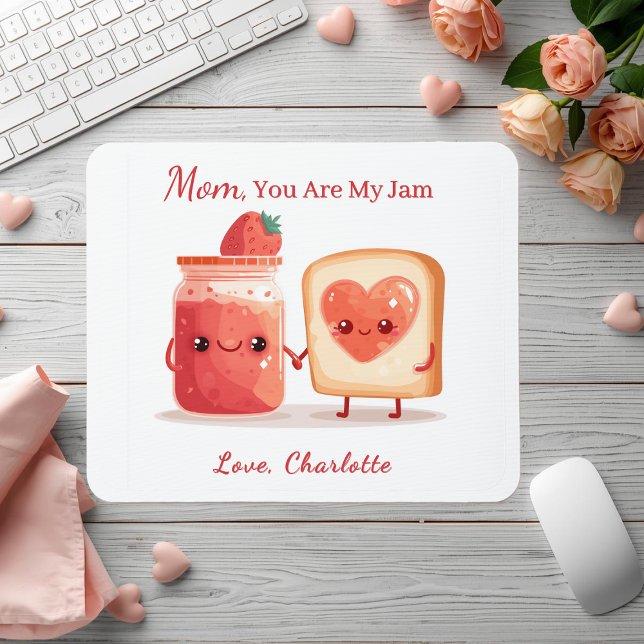 Personalized Mothers Day Desk Gift for Mom Mouse Pad (Creator Uploaded)