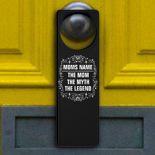 Personalized Mothers day Door Hanger