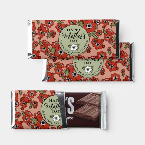 Personalized Mothers Day Hershey Bar Favors