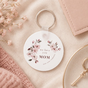 Personalized Mothers Day Keychain for Mom