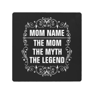 Personalized Mothers day Metal Print