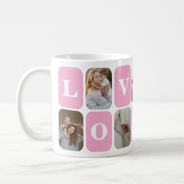 Personalized Mother's Day Mug - Custom Photo Mug (Left)