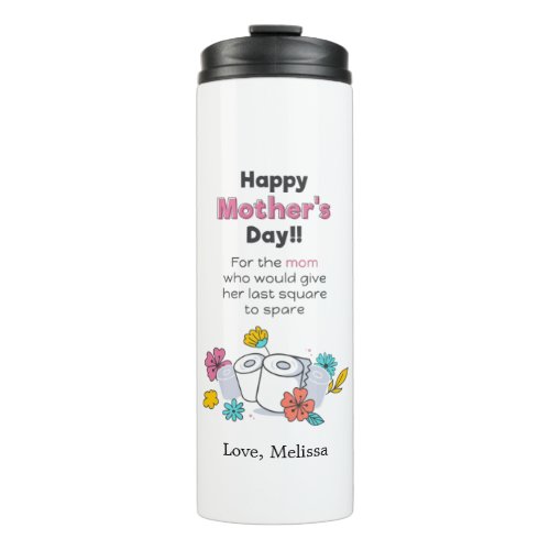 Personalized Mothers Day Pandemic Funny Thermal Tumbler