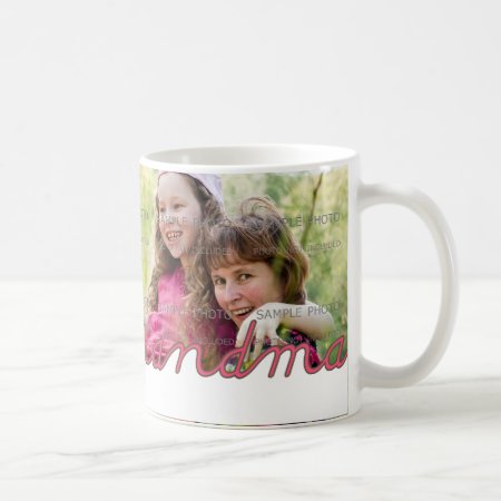 Personalized Mother's Day Photo Mug for Grandma