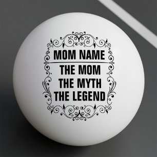 Personalized Mothers day Ping Pong Ball