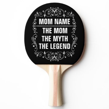 Personalized Mothers day Ping Pong Paddle