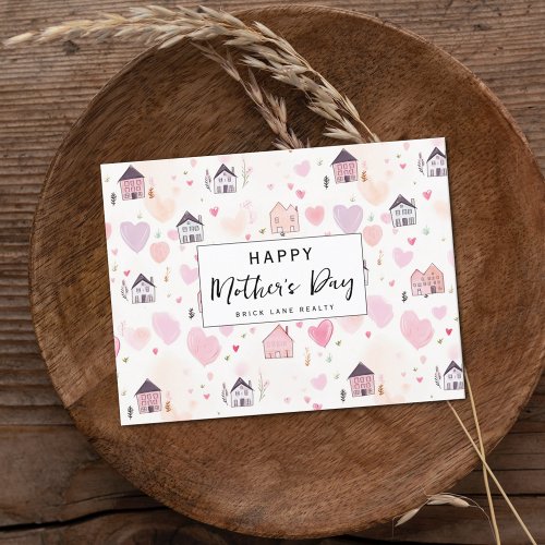 Personalized Mothers Day Real Estate Farming Holiday Postcard
