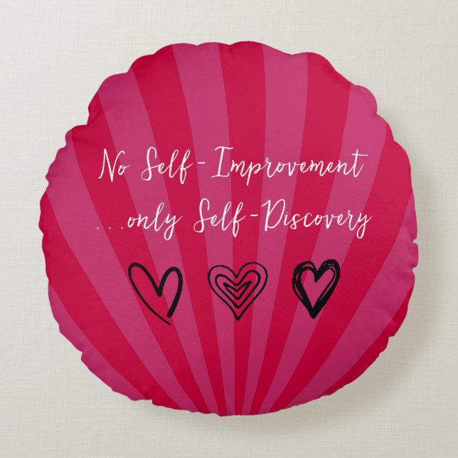 Personalized Mother's Day Round Throw Pillow  (Front)