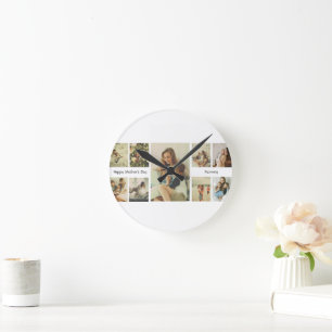Personalized Mother's Day Wall Clock
