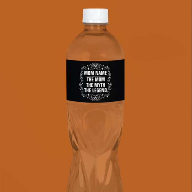 Personalized Mothers day Water Bottle Label (Creator Uploaded)