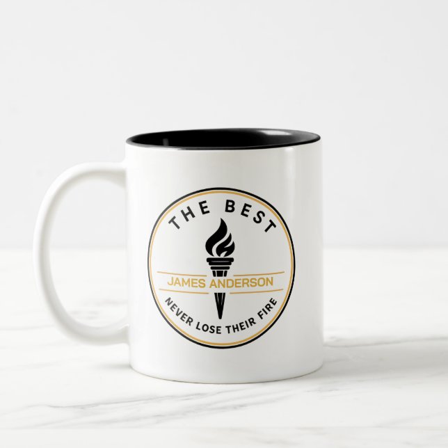 Personalized Motivational Coffee Mug (Left)