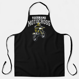 Personalized Motocross Dirt Bike Rider Racing Apron