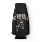 Personalized Motocross Dirt Bike Rider Racing