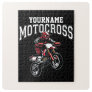 Personalized Motocross Dirt Bike Rider Racing  Jigsaw Puzzle