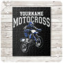 Personalized Motocross Dirt Bike Rider Racing   Jigsaw Puzzle