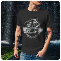 Personalized Motocross Rider Dirt Bike Hill Racing