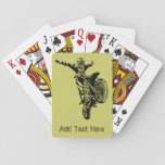 Personalized Motorcycle Playing Cards at Zazzle
