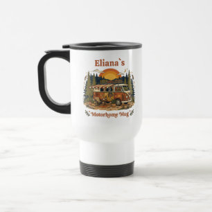 Personalized Motorhome Camping Gift Travelers Travel Mug