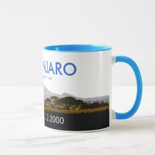 Personalized Mount Kilimanjaro Climb Commemorative Mug