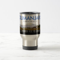 Personalized Mount Kilimanjaro Climb Commemorative