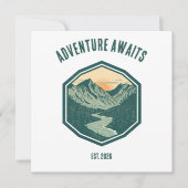 Personalized Mountain Adventure Retro Outdoor (Front)