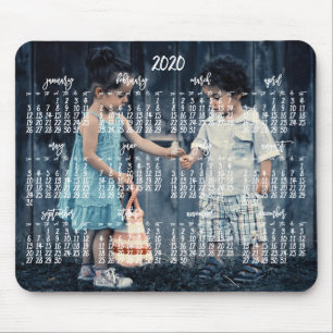 Personalized Mouse Pad Calendar 2020