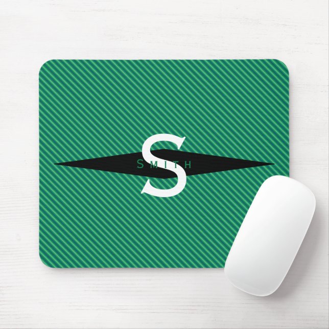 Personalized Mousepad - HAMbyWG - Green (With Mouse)